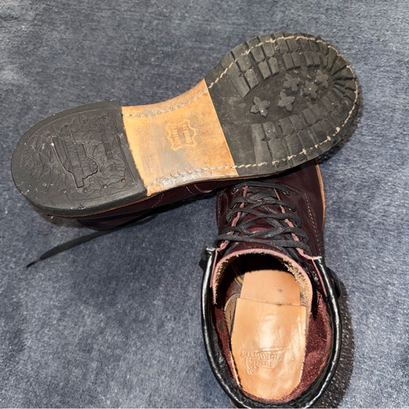 Red Wing 9011 Beckman Burgundy Featherstone (Black Cherry) Size 10.5 D USA Made - Picture 7 of 8